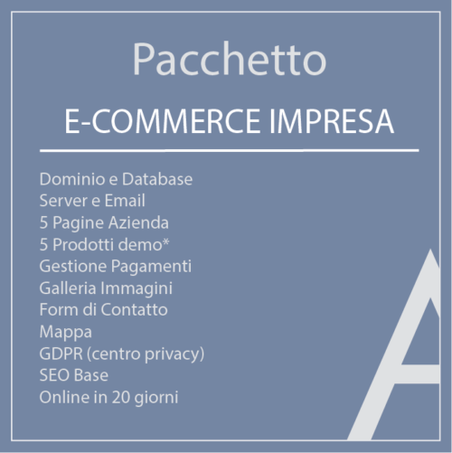 Pacchetto E-commerce Impresa