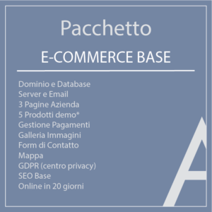 Pacchetto E-commerce Base